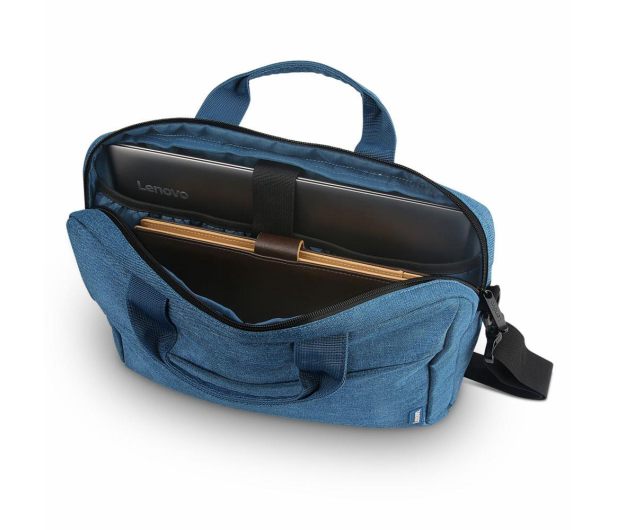 LENOVO Torba do laptopa Lenovo Casual Toploader T210 GX40Q17230 (15,6"; kolor niebieski) - 440671 - zdjęcie 3